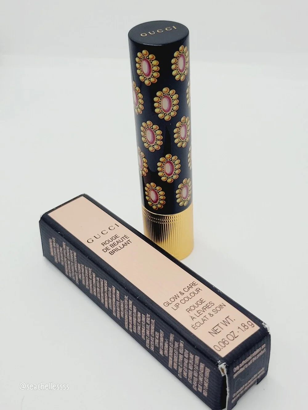 Louise Orange Rouge de Beauté Brillant Glow & Care Lipstick Brand New In Box